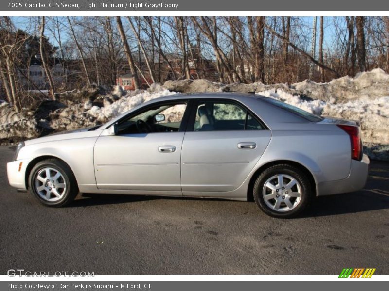 Light Platinum / Light Gray/Ebony 2005 Cadillac CTS Sedan