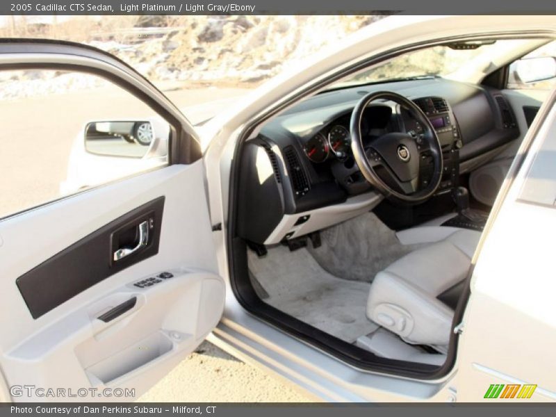 Light Platinum / Light Gray/Ebony 2005 Cadillac CTS Sedan