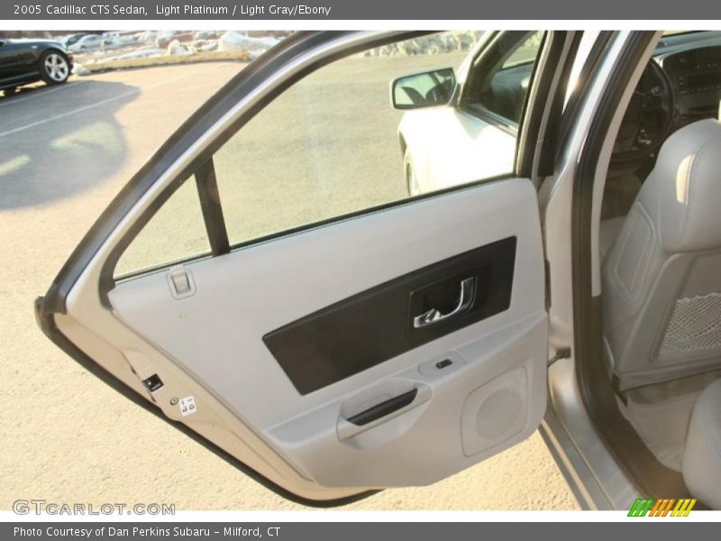 Light Platinum / Light Gray/Ebony 2005 Cadillac CTS Sedan