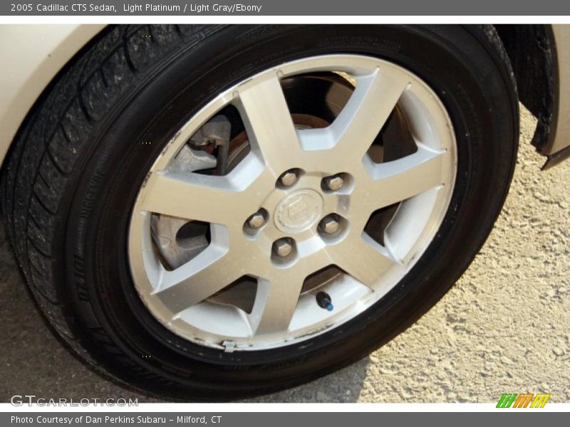 Light Platinum / Light Gray/Ebony 2005 Cadillac CTS Sedan