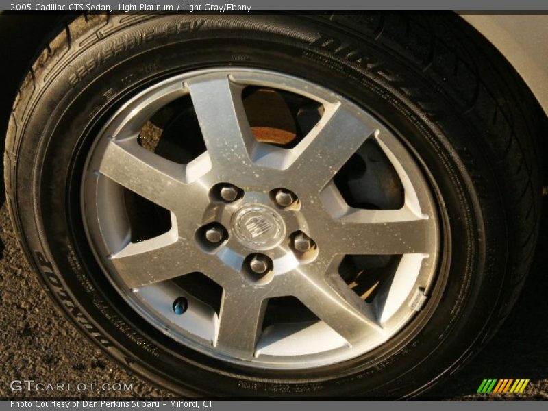 Light Platinum / Light Gray/Ebony 2005 Cadillac CTS Sedan