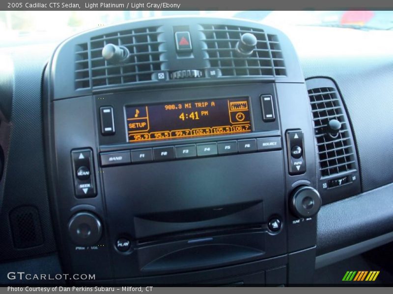 Light Platinum / Light Gray/Ebony 2005 Cadillac CTS Sedan