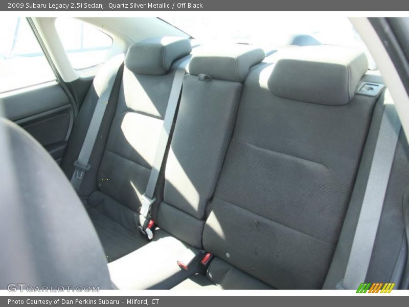 Quartz Silver Metallic / Off Black 2009 Subaru Legacy 2.5i Sedan