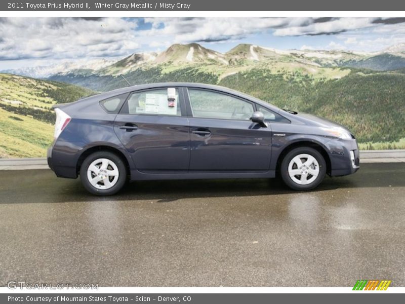 Winter Gray Metallic / Misty Gray 2011 Toyota Prius Hybrid II