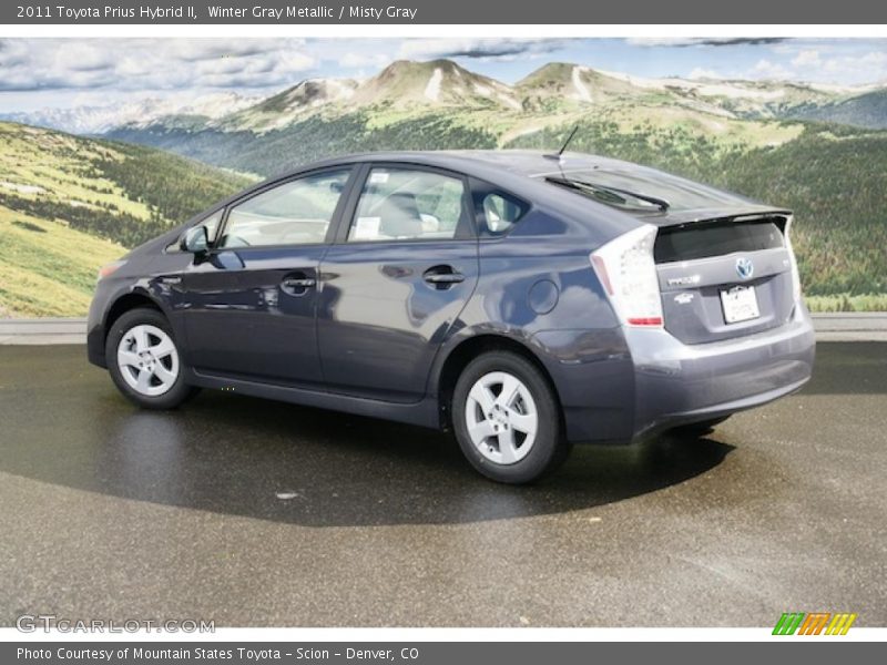 Winter Gray Metallic / Misty Gray 2011 Toyota Prius Hybrid II