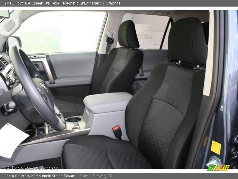  2011 4Runner Trail 4x4 Graphite Interior