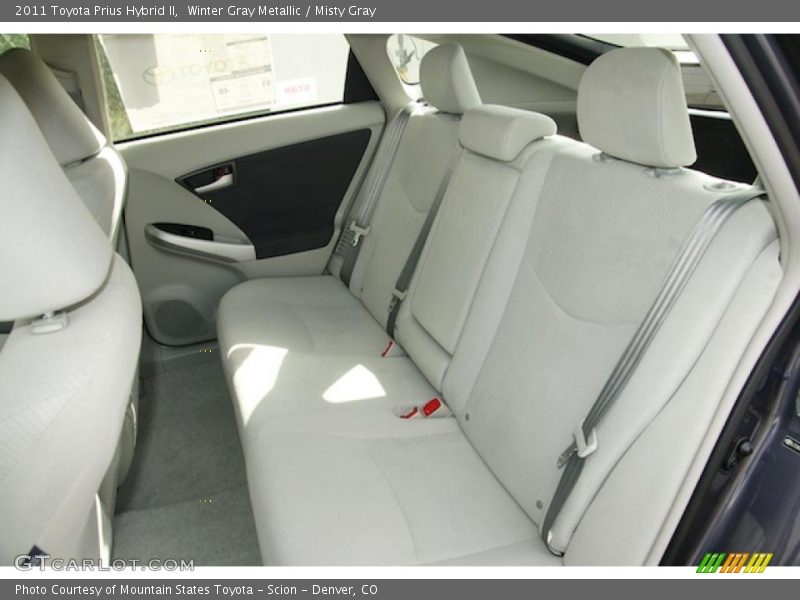 Winter Gray Metallic / Misty Gray 2011 Toyota Prius Hybrid II