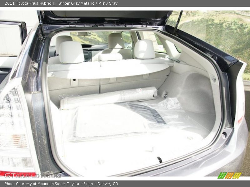 Winter Gray Metallic / Misty Gray 2011 Toyota Prius Hybrid II