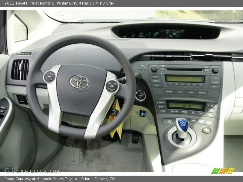 Winter Gray Metallic / Misty Gray 2011 Toyota Prius Hybrid II
