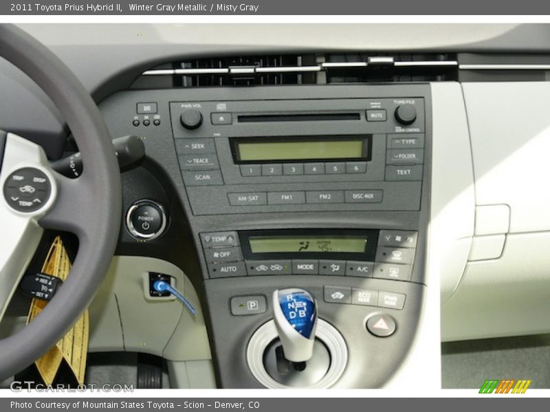 Winter Gray Metallic / Misty Gray 2011 Toyota Prius Hybrid II