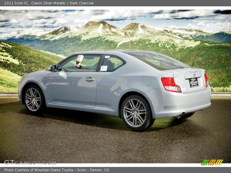 Classic Silver Metallic / Dark Charcoal 2011 Scion tC