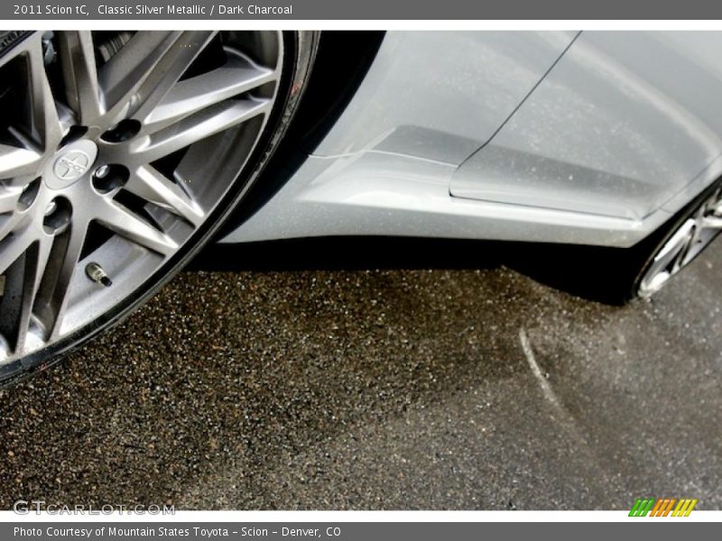 Classic Silver Metallic / Dark Charcoal 2011 Scion tC
