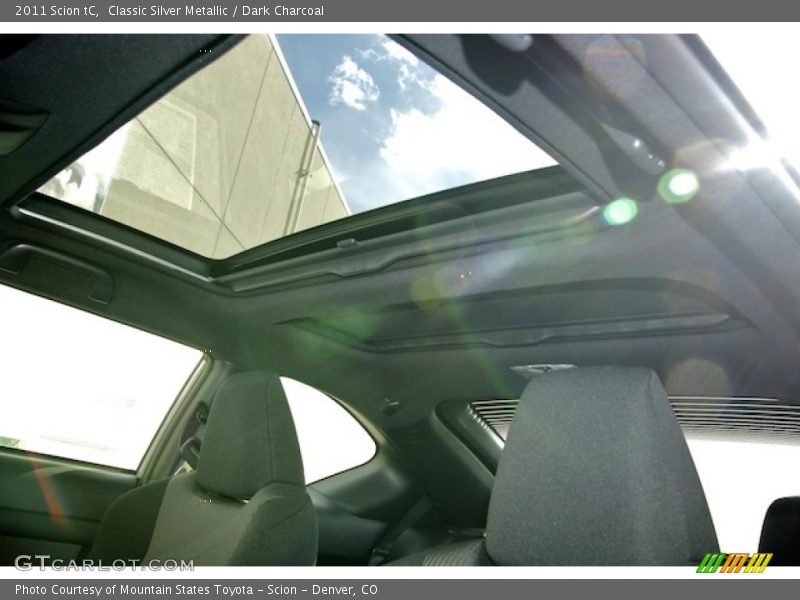 Sunroof of 2011 tC 