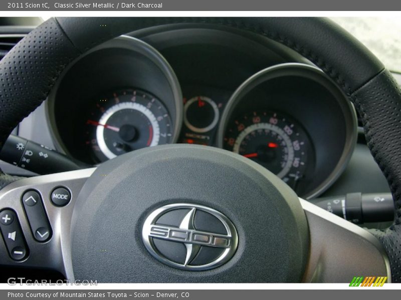 Classic Silver Metallic / Dark Charcoal 2011 Scion tC
