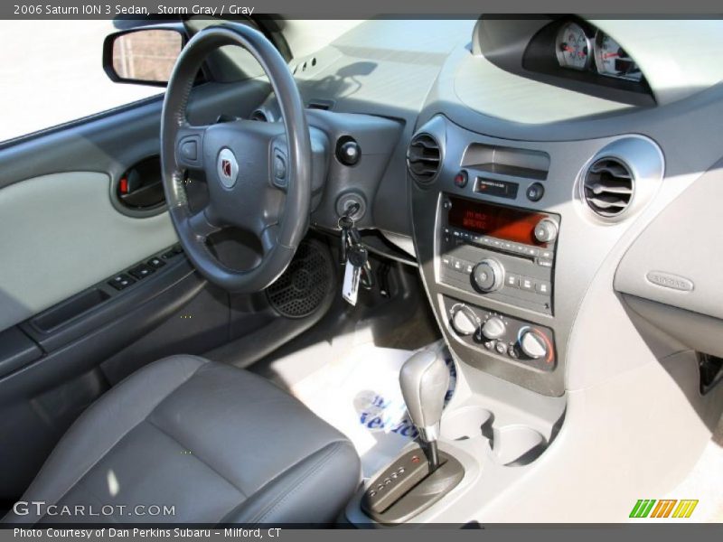 Storm Gray / Gray 2006 Saturn ION 3 Sedan