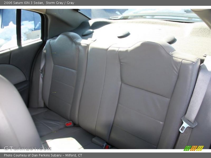 Storm Gray / Gray 2006 Saturn ION 3 Sedan