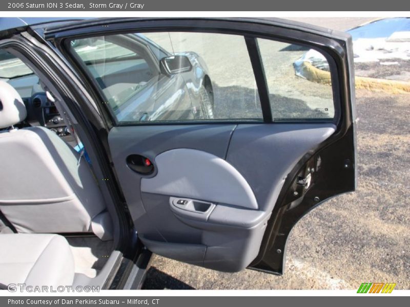 Storm Gray / Gray 2006 Saturn ION 3 Sedan