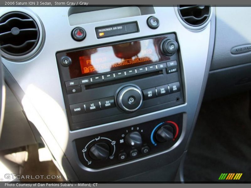 Storm Gray / Gray 2006 Saturn ION 3 Sedan