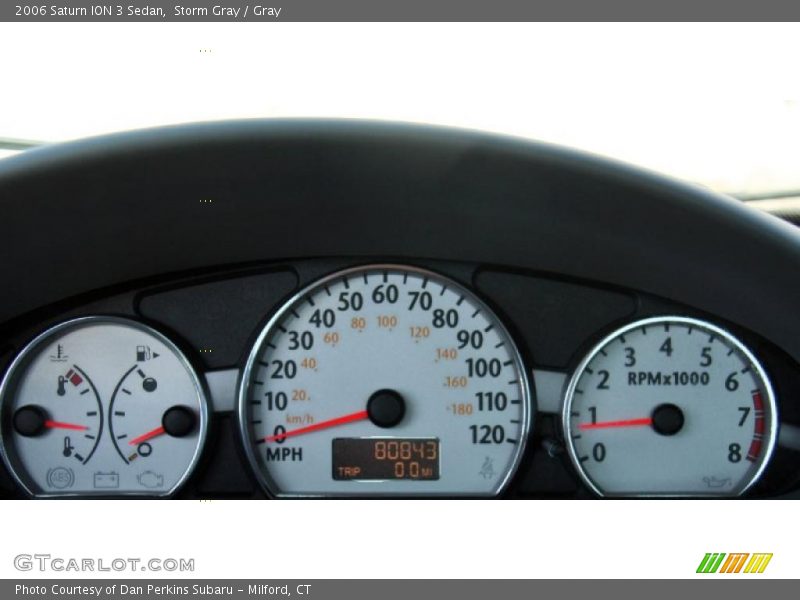 Storm Gray / Gray 2006 Saturn ION 3 Sedan