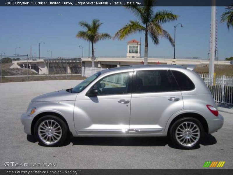 Bright Silver Metallic / Pastel Slate Gray 2008 Chrysler PT Cruiser Limited Turbo