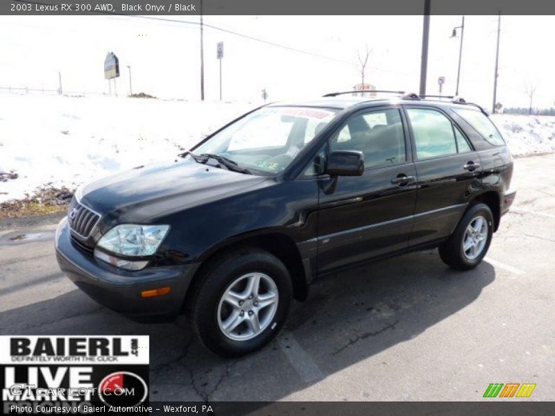 Black Onyx / Black 2003 Lexus RX 300 AWD