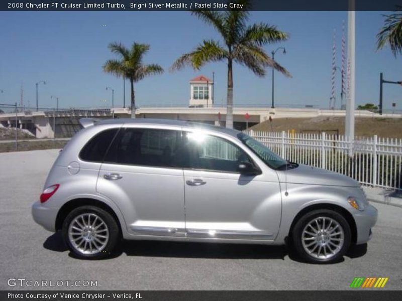 Bright Silver Metallic / Pastel Slate Gray 2008 Chrysler PT Cruiser Limited Turbo