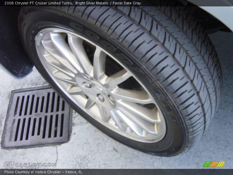 Bright Silver Metallic / Pastel Slate Gray 2008 Chrysler PT Cruiser Limited Turbo