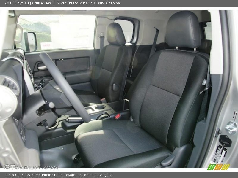  2011 FJ Cruiser 4WD Dark Charcoal Interior