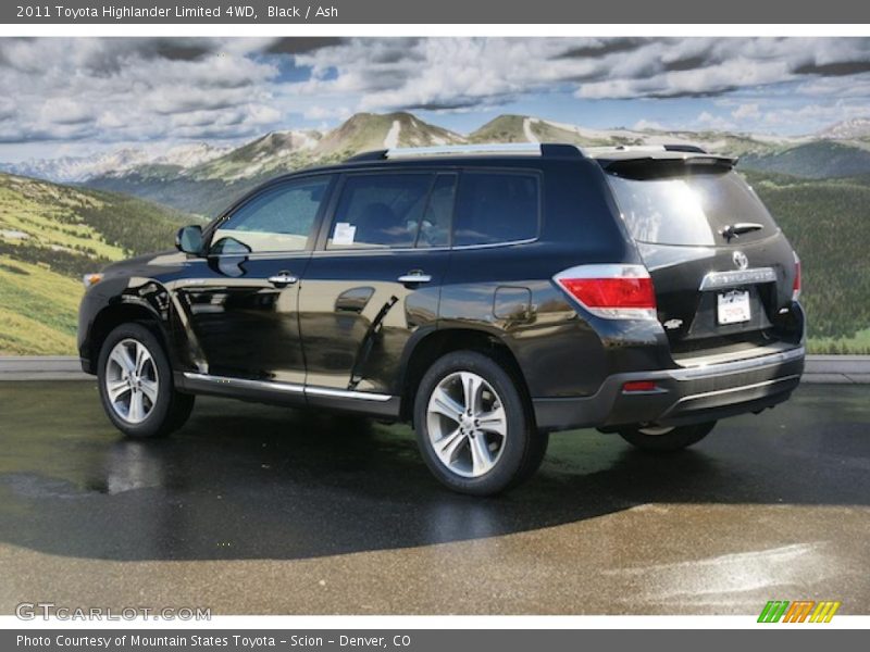 Black / Ash 2011 Toyota Highlander Limited 4WD