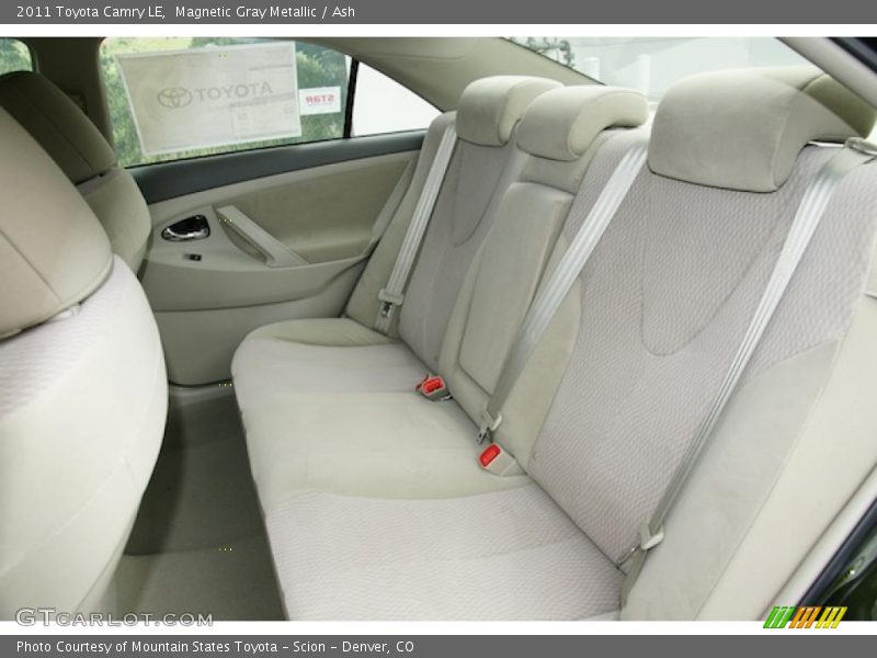 Magnetic Gray Metallic / Ash 2011 Toyota Camry LE