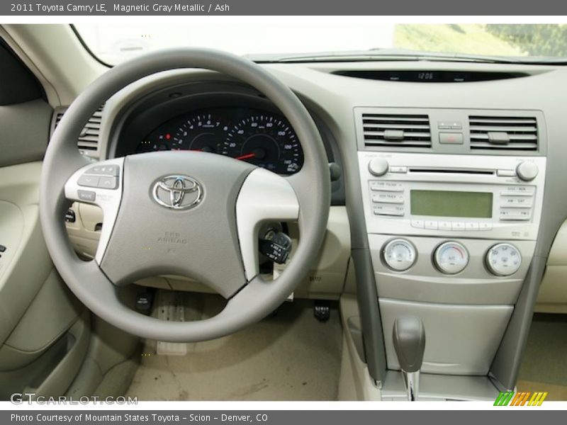 Magnetic Gray Metallic / Ash 2011 Toyota Camry LE