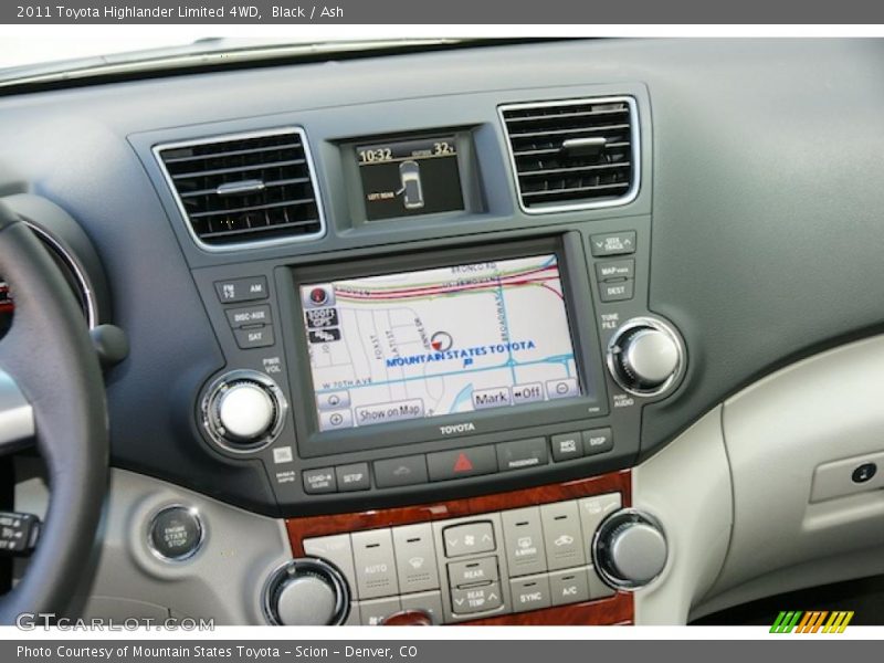 Black / Ash 2011 Toyota Highlander Limited 4WD