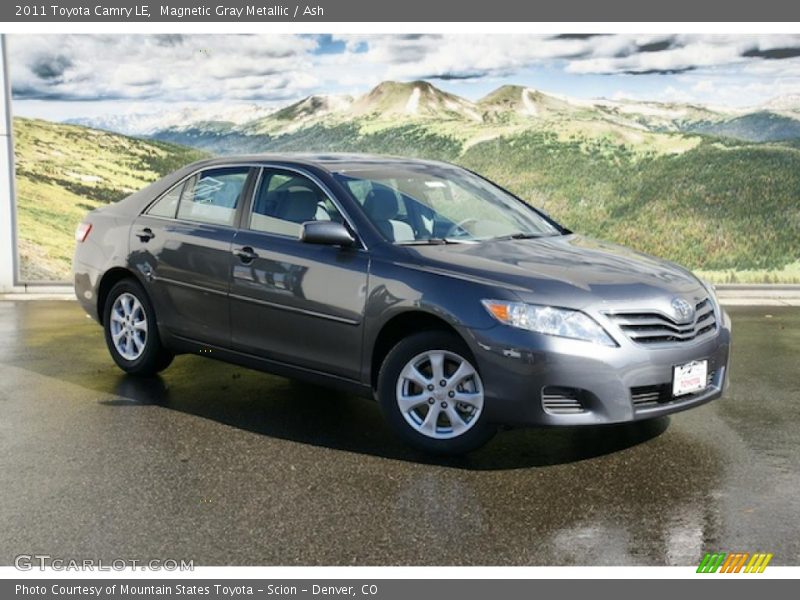 Magnetic Gray Metallic / Ash 2011 Toyota Camry LE