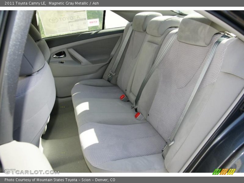 Magnetic Gray Metallic / Ash 2011 Toyota Camry LE