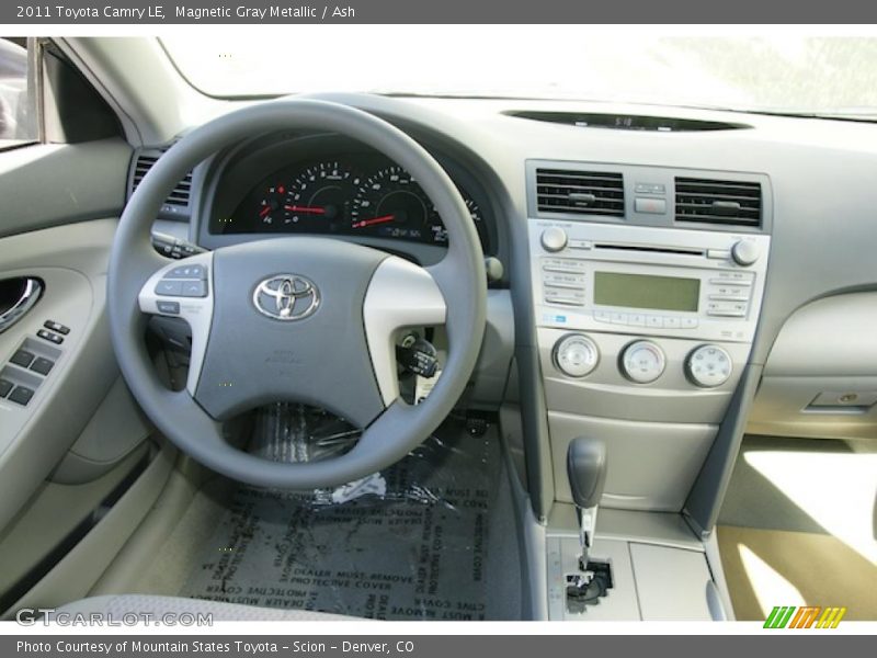 Magnetic Gray Metallic / Ash 2011 Toyota Camry LE