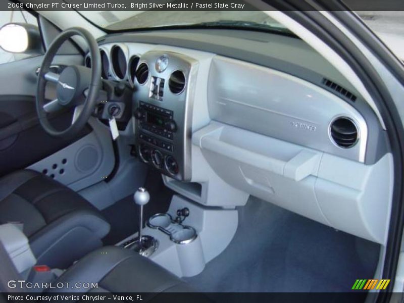 Bright Silver Metallic / Pastel Slate Gray 2008 Chrysler PT Cruiser Limited Turbo