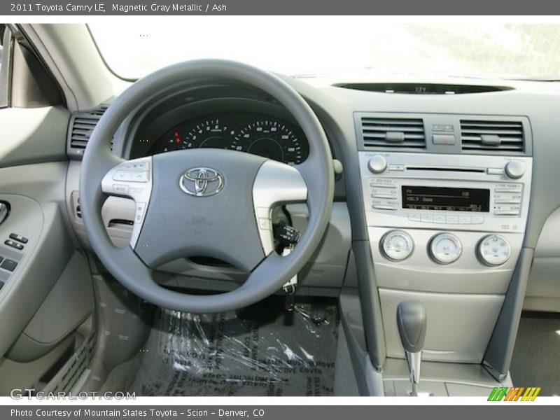 Magnetic Gray Metallic / Ash 2011 Toyota Camry LE