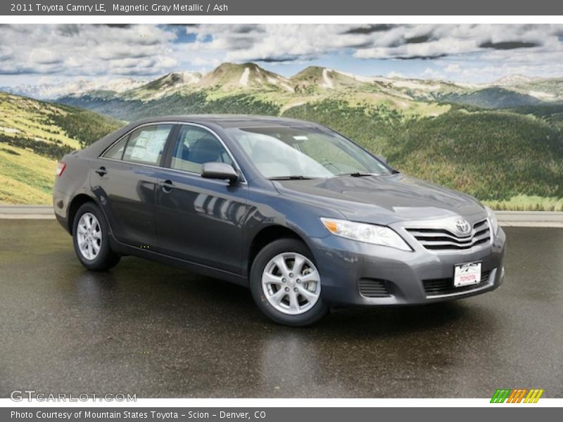 Magnetic Gray Metallic / Ash 2011 Toyota Camry LE