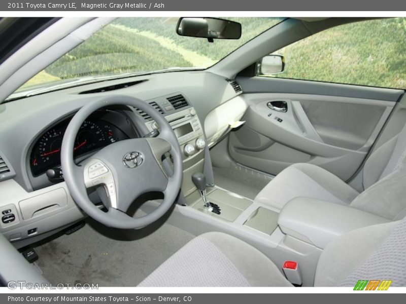 Magnetic Gray Metallic / Ash 2011 Toyota Camry LE