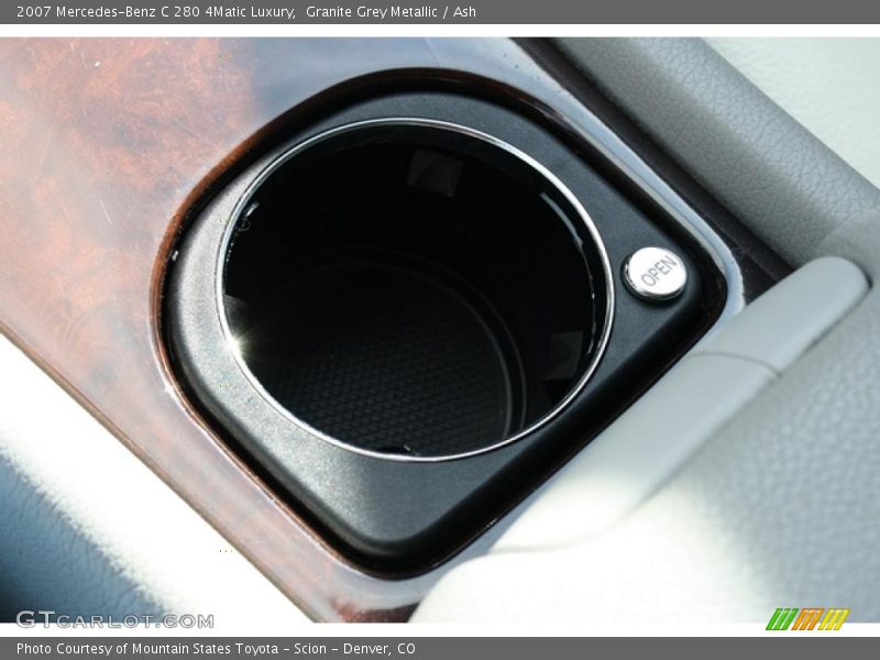 Granite Grey Metallic / Ash 2007 Mercedes-Benz C 280 4Matic Luxury