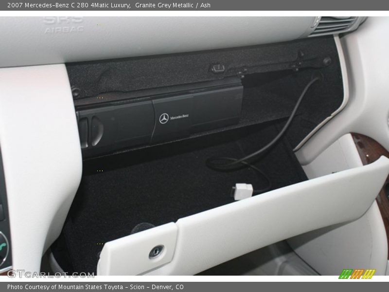 Granite Grey Metallic / Ash 2007 Mercedes-Benz C 280 4Matic Luxury
