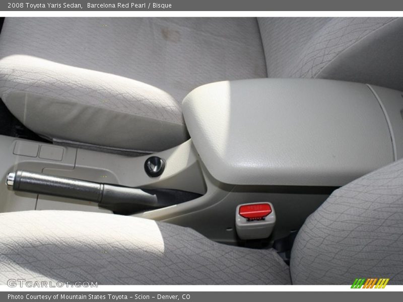 Barcelona Red Pearl / Bisque 2008 Toyota Yaris Sedan