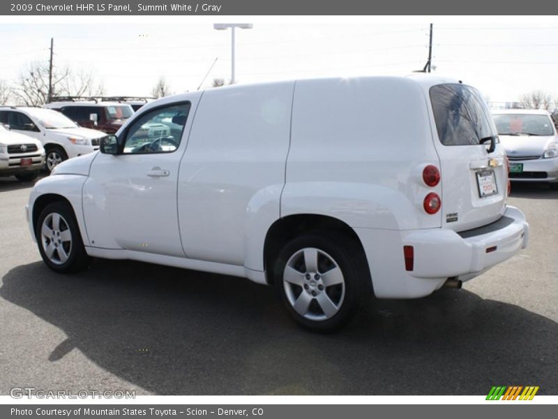 Summit White / Gray 2009 Chevrolet HHR LS Panel