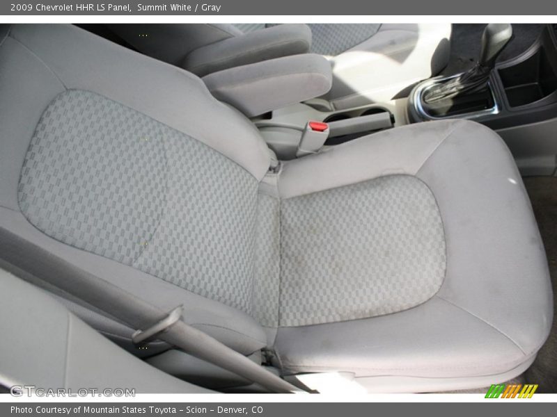 Summit White / Gray 2009 Chevrolet HHR LS Panel