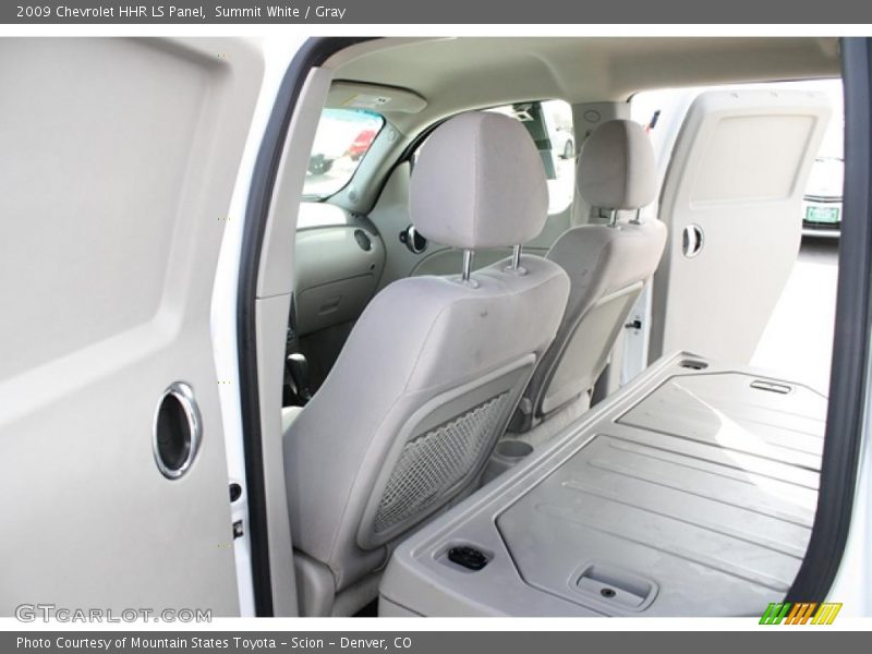 Summit White / Gray 2009 Chevrolet HHR LS Panel