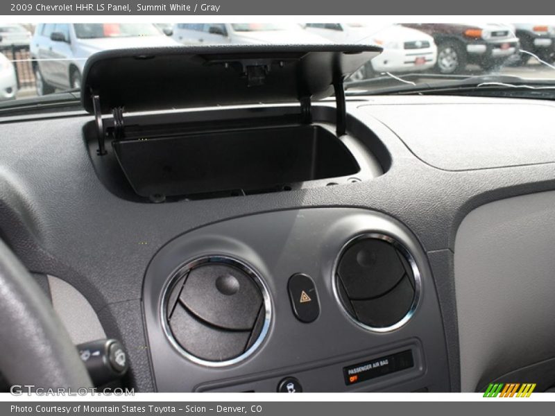 Summit White / Gray 2009 Chevrolet HHR LS Panel