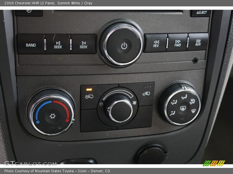 Controls of 2009 HHR LS Panel