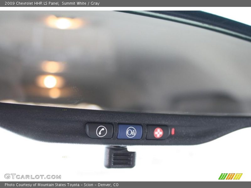 Summit White / Gray 2009 Chevrolet HHR LS Panel