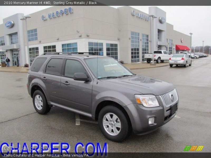 Sterling Grey Metallic / Black 2010 Mercury Mariner I4 4WD