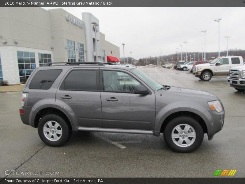 Sterling Grey Metallic / Black 2010 Mercury Mariner I4 4WD